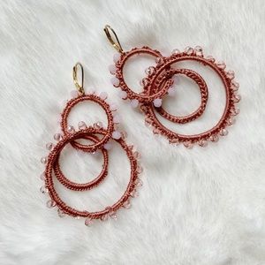 REBECCA MINKOFF | Interlocking Hoop Earrings